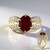 Anello in oro con Rubino del Madagascar (Ornaments by de Melo)