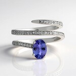 Anello in argento con Tanzanite (de Melo Essence)