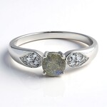 Anello in argento con Spectrolite