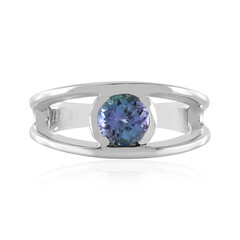Anello in argento con Tanzanite (non riscaldata)