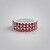 Anello in argento con Spinello Rosso