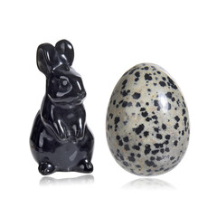 Figurine et Obsidienne
