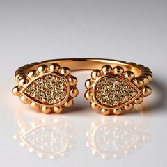 Anello in oro con Diamante Rose de France SI1 di Argyle
