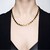 Collana in argento con Ematite Dorata
