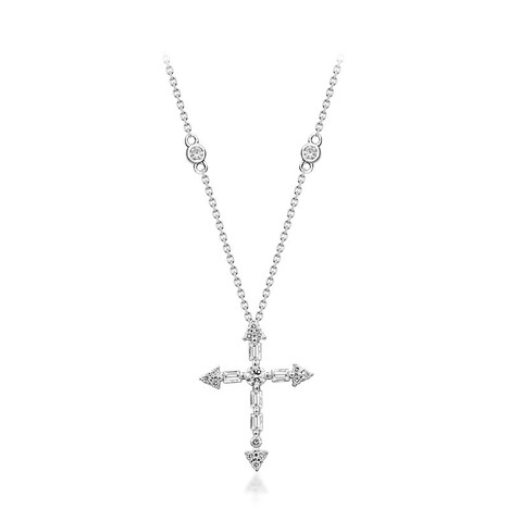 SI2 (H) Diamant-Goldhalskette (CIRARI)