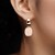 Pendientes en plata con Diamante rosa de Francia Argyle I1 (Annette)