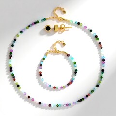 Parure in argento con Opale Mezezo