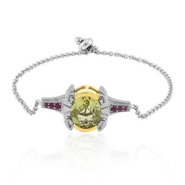 Limonen-Citrin-Silberarmband (Remy Rotenier)