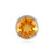 Pendentif en argent et quarz orange (MONOSONO COLLECTION)