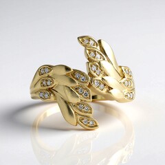 Anello in oro con Diamante I2 (I) (de Melo Gold)
