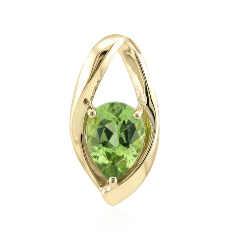 Colgante en oro con Peridoto de Wagogo