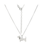 Collana in argento con Zircone