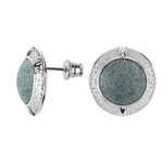 Orecchini in argento con Fuchsite (dagen)