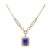 Collier en or et Tanzanite AAA (CIRARI)