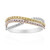 Gouden ring met I1 Roze Diamanten (CIRARI)
