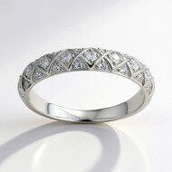 Anello in argento con Zircone (Adela Silber)
