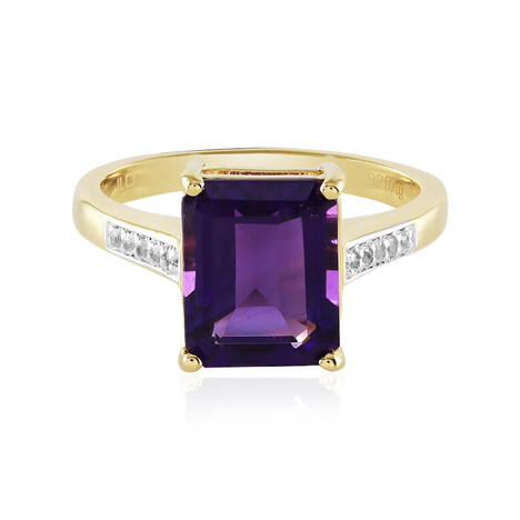 Sambia-Amethyst-Silberring