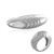 Bague en argent et Zircon (SAELOCANA)