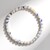 Blauer Quarz-Armband