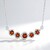 Collana in argento con Citrino Madeira