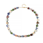 Zilveren halsketting met Outback jaspisstenen