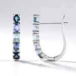 Orecchini in argento con Zircone Ratanakiri