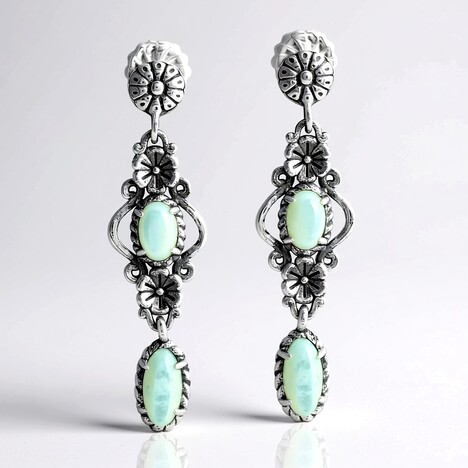 Orecchini in argento con Madreperla (Desert Chic)