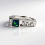 Anello in argento con Opale Mezezo (de Melo)