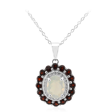 Welo-Opal-Silberhalskette