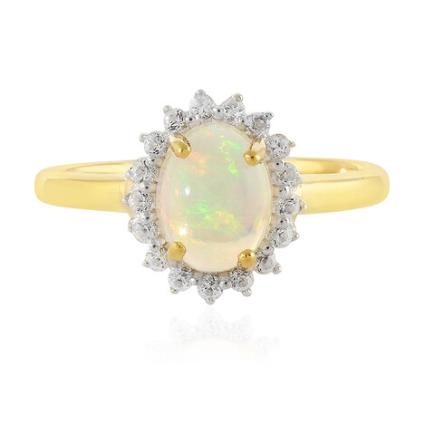 Anillo en plata con Ópalo de Welo