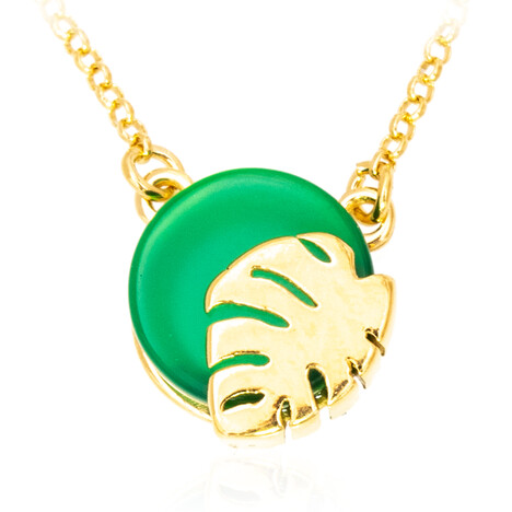 Collana in argento con Agata (dagen)