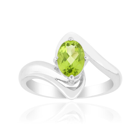 Jilin-Peridot-Silberring (Pallanova)