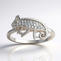 Anello in argento con Zircone