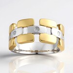 Bague en argent et Diamant I1 (G) (Annette)
