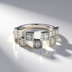 Anello in argento con Zircone