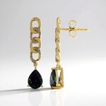 Orecchini in oro con Opale Mezezo (de Melo Gold)