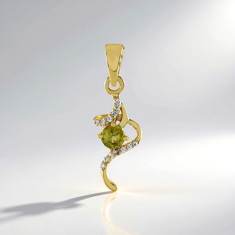 Ciondolo in argento con Sfene