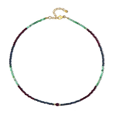 Collana in argento con Rubino Mozambico