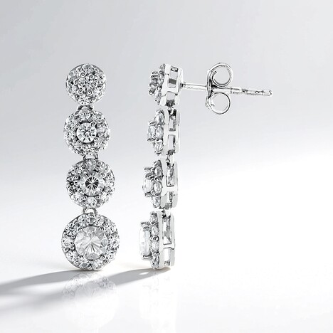 Orecchini in argento con Zircone