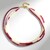 Collana in argento con Rubino Mozambico (Riya)