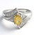 Anello in argento con Quarzo Champagne