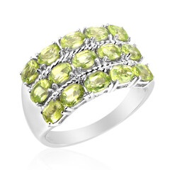 Peridot-Silberring