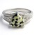 Anello da uomo in argento con Diaspro Dalmata