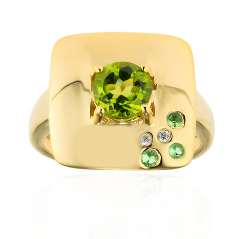 Arizona-Peridot-Silberring
