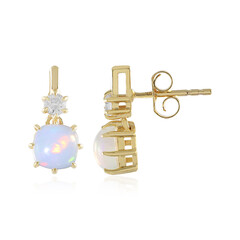 Orecchini in argento con Opale di Welo