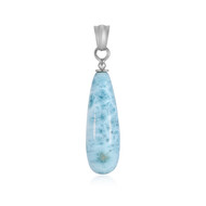 Larimar-Silberanhänger
