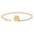 SI1 (G) Brillant-Silberarmband (Annette)