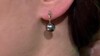 Pendientes en oro con Perla cultivada de Tahití (TPC)