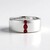 Anello in argento con Rubino Tanzania (de Melo)