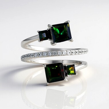 Mezezo Opal Silver Ring (de Melo Essence)